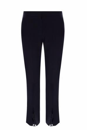 Lace-trimmed trousers, zdjęcie 1 Lace-trimmed trousers od Alexander McQueen